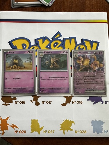 Carte pokemon alakazam - pokemon,