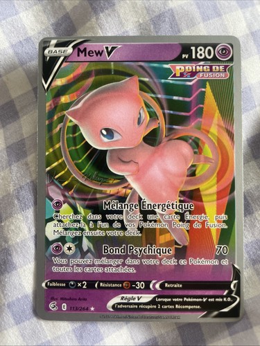 Carte pokémon mew - carte,