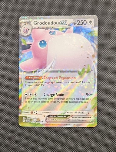 Carte pokemon grodoudou - pokemon,