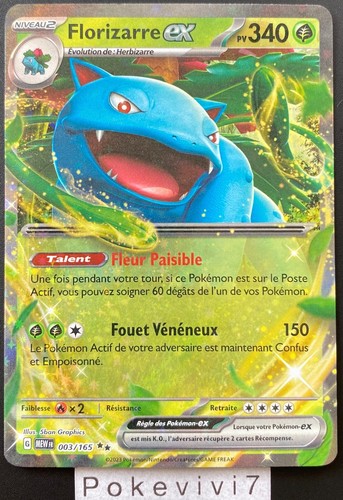 Carte pokemon florizarre - pokemon,
