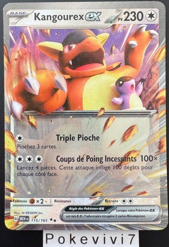 Carte pokemon kangourex - pokemon,