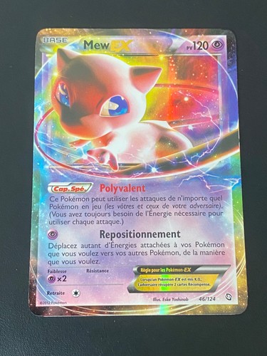 Carte pokemon mew 124 fr - ex, 46/124