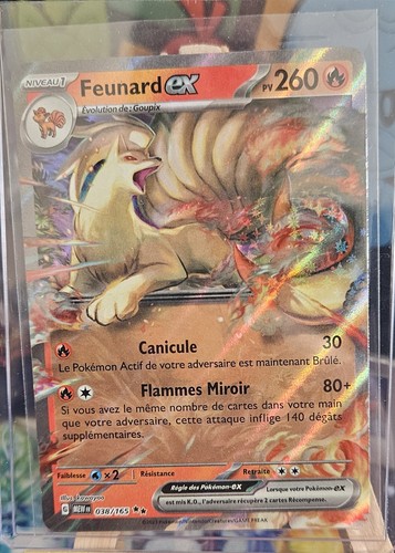 Carte pokemon feunard - carte,